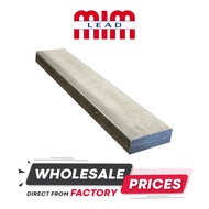 MIM Lead 99% [1KG] Ingot Antimony Strip Bundle Timah Putih Plumbum Wiring Batu Ladung Fishing Sinker