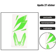 APOLLO Sticker Plastic Fairing Body Kit Paster For Apollo Orion 110CC, 125CC, 150CC. Motorcycle Stic