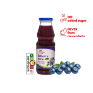 【GOOD FOR EYES】PomeFresh 100% Pure Organic Bilberry Juice 330mL  | Better Than Blueberries