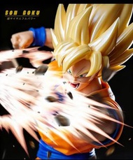 B款 珠光色  DKO 全功率悟空 孫悟空 頭雕配件包 RE&DKO超二  S.H.Figuarts 超級賽亞人 打開決戰序幕 決戰悟空 Lefma雷 full power