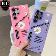 2IN1 LIQUID DAISY FLOWER MOTIF CASE FOR SAMSUNG M02 M12 M11 M23 M22 M33 M32 M54 M53 M52 M51 NOTE 20 