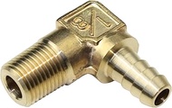 FENNEC FEN-00119 1/8 Pulse Fitting, 90°, 1/4 Hose/Screw, 1/8