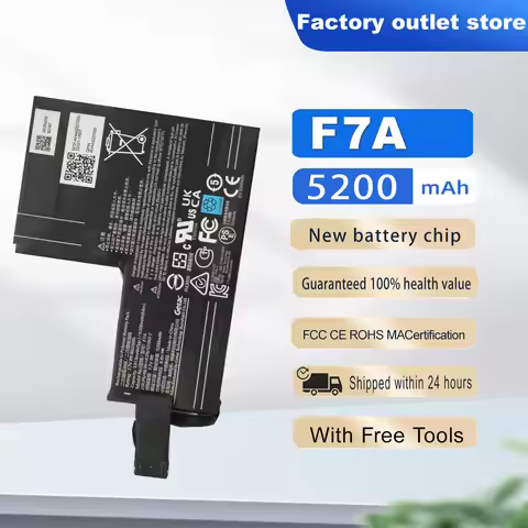 DXT New F7A battery For the New Steam Deck game console F7A lithium battery 7.7V 5200mAh with free t