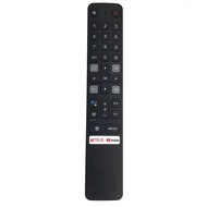 New remote control RC901V FMR1 for TCL 4K smart TV 43P725 65C728 50P728 L32S525 65C828 has no voice function