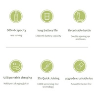 Fresh Juice Blender Portable Blender Personal Blender With