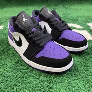 【💖全新】Air Jordan 1 Low Court Purple 黑紫腳趾