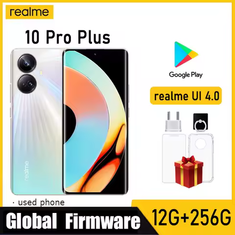 OPPO realme 10 pro plus 5G Global firmware Unlocked 6.7-inch realme UI 4.0 12GB 256GB Camera 108MP U