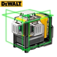 【อเมริกันไซโก้】Dewalt DW089LG 12 เส้นเลเซอร์ระดับ 12V แบตเตอรี่ลิเธียม 3 ด้าน * 360 องศาแนวตั้งแนวนอ