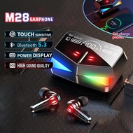 Headset Bluetooth TWS GAMING M28 tws gaming no delay headset tws bluetooth Gaming Headset Wireless E