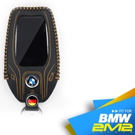 [2M2] 2015-19 BMW G30 G31 520i 520d 530d Touch Sensor Key Leather Case