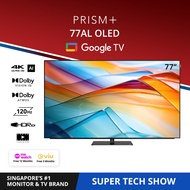 PRISM+ 77AL OLED TV | 120Hz 4K AI Google TV | 77 inch