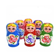 Choice - Babushka Matryoshka Chibi Cuby Wooden Doll Souvenir Gift Russia Contents 5