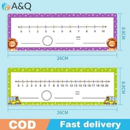 A&Q   1 Set Addition Subtraction Game 0-20 Dry Erase Number Line Cards Number Chart Math Game For Ki