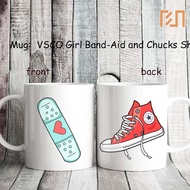 VSCO Mug Band-Aid and Chucks Shoes IconGirl