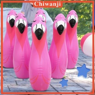 [Chiwanji] Kids Inflatable Bowling Set Bowling Ball and Bowling Pins Activity Office