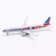 Inflight American Airlines A321 N162AA Painted Finished Alloy Aircraft Model 1/200