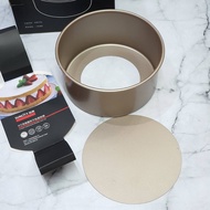 Suncity Loose Base Round 6inch Bongpas Pan/ Cake Pan/ - Gold