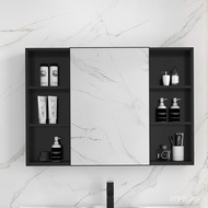 superior productsAlumimum Bathroom Cabinet Combination Storage Box Mirror Box Bathroom Towel Rack Mirror Cabinet Wall-Mo