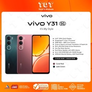 VIVO Y31 5G (16GB (8+ 8GB) Extended RAM + 256GB ROM) 6.68" I Snapdragon® 4 Gen 2 Processor I 6500 mA