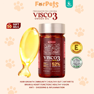 Olive Care Minyak Ikan Kucing VISCO3 Murni dan Alami Non-GMO Tinggi Omega 3 Omega 6 dan Omega 9 Fish