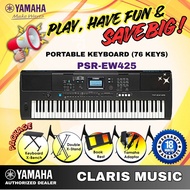 Yamaha PSR-EW425 76-KEYS Portable Keyboard -NEW UNIT! (PSR-EW425 / PSREW425)-PKG