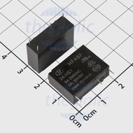 [2 Pieces]- HF46F 24-HS1 Relay 24VDC 5A SPST-NO 4 Pins