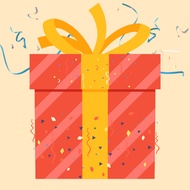 Random complimentary gift, styles vary, included with order