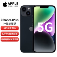 Apple 苹果 iPhone 14 Plus（A2888）苹果14plus 5G手机 午夜色 128GB 视频号专享