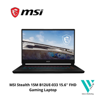 MSI Stealth 15M B12UE-033 15.6'' FHD Gaming Laptop (I7-1260P, 16GB, 512GB SSD, RTX3060 Max-Q 6GB, W11)