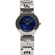 【日本直送 二手美品】FENDI 芬迪 手錶 3050L Orologi 不鏽鋼 銀色/海軍藍 石英