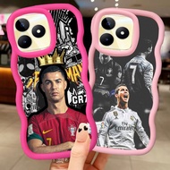 MERAH Z-62 Cristiano Ronaldo Red Black Pink Case Casing for Realme C51S C61 C51 C63 Note 50 C53 60