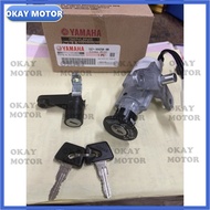 100% ORIGINAL YAMAHA LC135 V1 LC 135 Key Set Main Switch Kunci SUIS LOCK COMPLETE SET 1S8-XH250-00 l