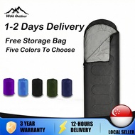 WTHB Outdoor Camping Sleeping Bag, Adult Thick Portable Outdoor Windproof Travel Hiking Sleeping Bag