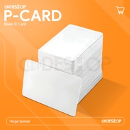 PVC BLANK CARD PCARD BC30 | BC 30 MIL PLAIN ID CARD CONTENTS 250 PCS