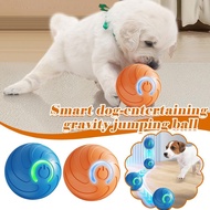 Smart Dog Toy Ball Electronic Interactive Pet Toy Moving Ball Automatic Jump Roll Ball For E9z9
