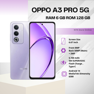 โทรศัพท์มือถือOPPO A3 Pro 5G - ออปโป้ หน้าจอ 6.67 นิ้ว Ram 6GB/Rom 128GB รับประกันศูนย์ 1 ปี