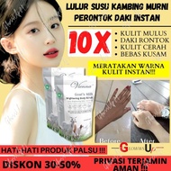 Lulur Pemutih Badan - Scrub Badan - Vienna Scrub Lulur Refill Whitening Susu Kambing 1Kg Original Bp
