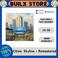 Cities: Skyline (Remastered) - PS4 & PS5 [Permainan Muat Turun Digital / Digital Download Games]