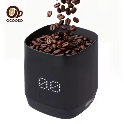 OCOOSO Rechargeable Coffee Dosing Cup Precise Digital Coffee Dosing Cup LED Display Lightweight Elec