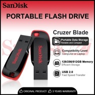 SanDisk Z50 Cruzer Blade USB 2.0 Flash Drive (128GB/256G)