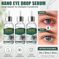 Soothing Eye Drops Relieves Fatigue Sorbitol & 1,2-Hexanediol Improves Vision Clarity Daily Eye Care
