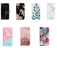 Case for iPhone 13 Pro Max 13 Mini iPhone 12 Pro Max 12 Mini Flip Stand Wallet Marble Patterns Cover Protector