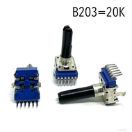 VR วอลลุ่ม มิกซ์ 6ขา  แกน19มิล มี 10KB  20KB 50KB 100K พร้อมส่ง ออกบิลได้