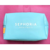 Sephora house of beauty blue makeup bag makeup pouch organizer