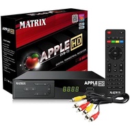 Paket Set Top Box DVBT2 Matrix Apple HD New Merah