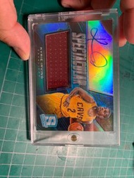 Kyrie Irving亮面親筆球衣簽名卡 全球限量20張 panini spectra