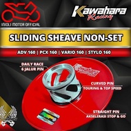 SECONDARY SLIDING SHEAVE KAWAHARA RACING GENIO BEAT SCOOPY PRESTIGEdeluxe STREET LEDBEAT K1A KOJ K0J