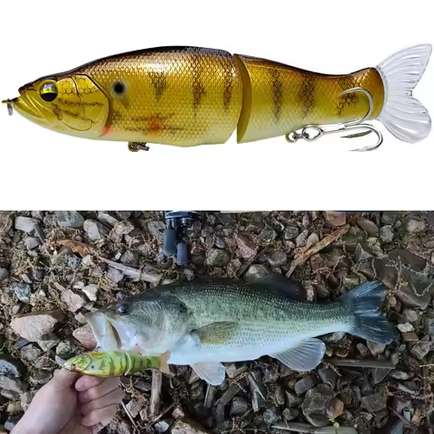 TSUYOKI Swimbait Fishing Lure 135mm 28g Slow Sinking Joint Bait Wobbler Artificial Hard bait Bass Pi