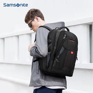 Samsonite/Samsonite Backpack Business Computer Bag Multi-Functional Men's Backpack Travel Bag Large Capacity Men's Bag Sports Breathable Schoolbag36B