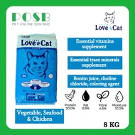 Love Cat Cat Food 8kg / Makanan Kucing